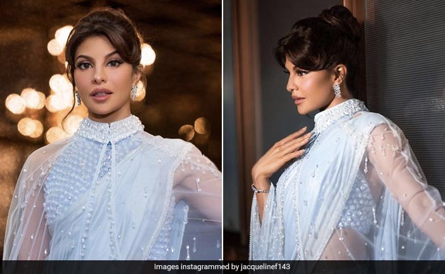 Jacqueline Fernandez And Her <i>Sarees</i> With Capes Are A Match Made In Style Heaven