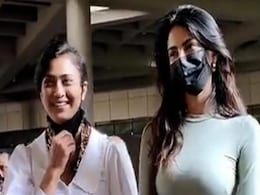 एयरपोर्ट पर पलक के साथ इस अंदाज में नजर आईं श्वेता तिवारी, फैन्स ने पूछा- मम्मी कौन है? देखें Video एयरपोर्ट पर पलक के साथ इस अंदाज में नजर आईं श्वेता तिवारी, फैन्स ने पूछा- मम्मी कौन है? देखें Video