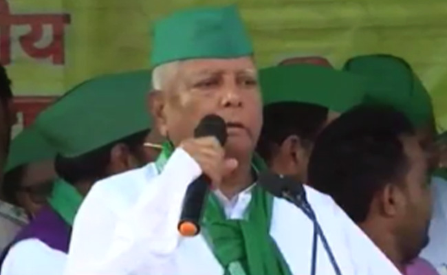 Lalu Prasad Yadav Fined Rs 6,000 For 2009 Election Model Code Violation
