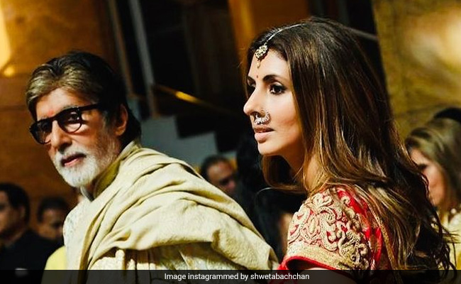 Trending: Shweta Bachchan's Reaction To Dad Amitabh Bachchan's "Walking Into The 80th" Post