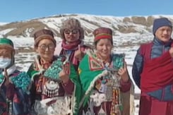 At -16 Degrees, World's Highest Polling Station Votes In Himachal Bypolls At -16 Degrees, World's Highest Polling Station Votes In Himachal Bypolls