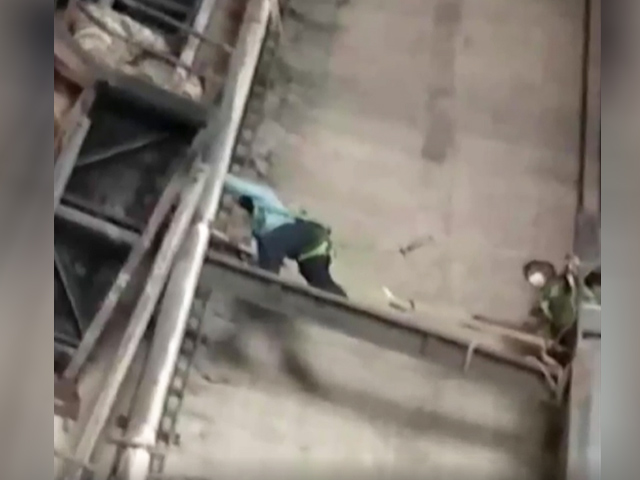 Watch: 2 Trapped In Chimney At Thermal Plant In Madhya Pradesh, Rescued