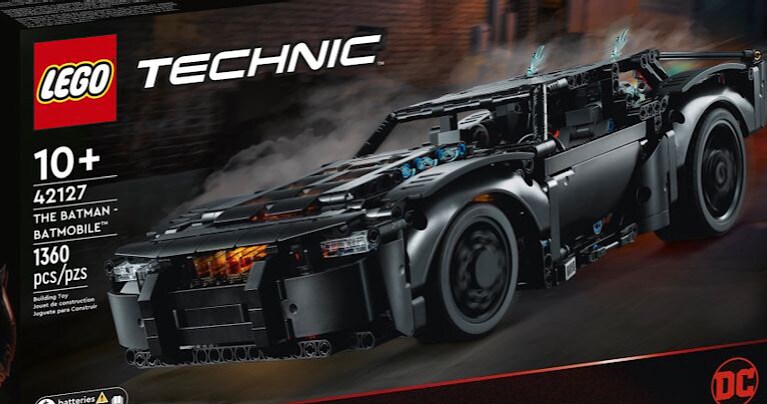 Batman Lego Set Allows To Create Batmobile From Upcoming Robert Pattinson Movie