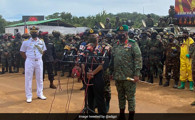 Army Chief General Witnesses Military Drill Between India And Sri Lanka