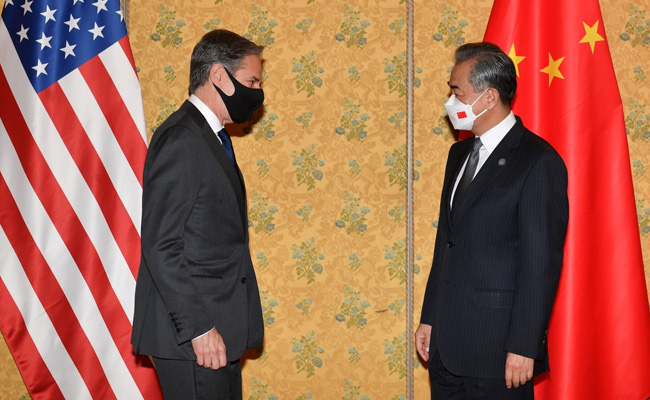 US Secretary Of State Meets China's Wang Yi, Raises Human Rights Concerns