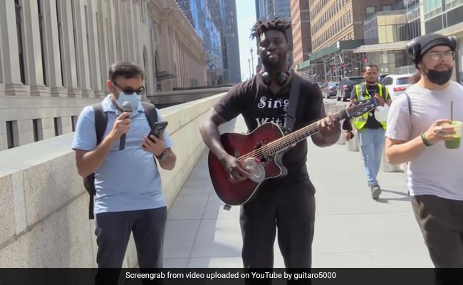 Watch: New York YouTuber Asks Strangers To Sing With Him. <i>Desi</i> Man Steals The Show
