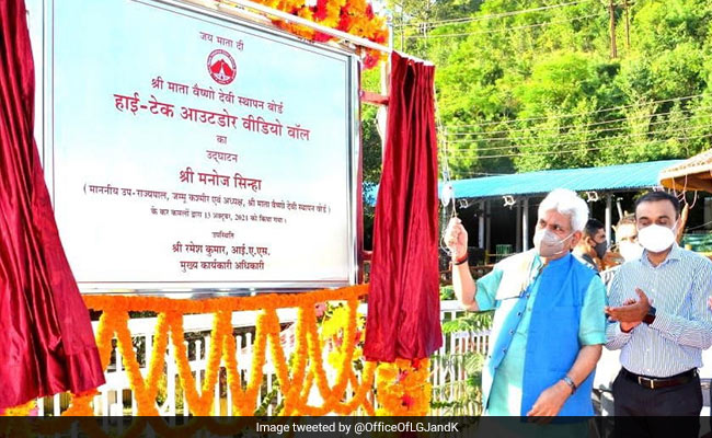 Hi-Tech Video Walls Inaugurated At Prominent Locations En Route Vaishnodevi Shrine
