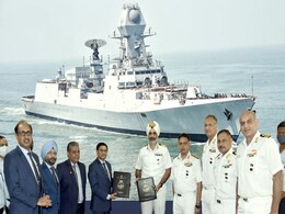 समंदर में बढ़ेगी भारत की ताकत, नौसेना को मिला ‘ब्रह्मोस’ और ‘बराक-8’ मिसाइल से लैस P15B विध्वंसक समंदर में बढ़ेगी भारत की ताकत, नौसेना को मिला ‘ब्रह्मोस’ और ‘बराक-8’ मिसाइल से लैस P15B विध्वंसक