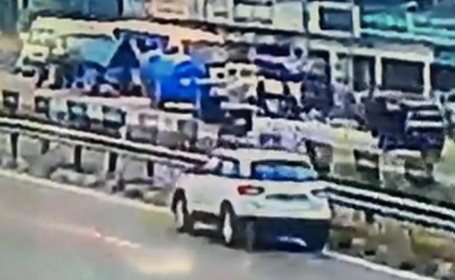 Punjab Woman Run Over, Cop Arrested, Chilling Hit-And-Run On CCTV