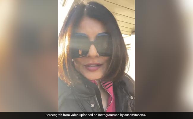 Sushmita Sen, "Healing" After Surgery, Shares A Video Of Her New Look