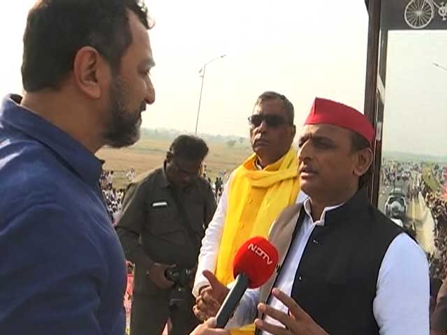 "UP Chief Minister Has Withdrawn Cases Against Himself": Akhilesh Yadav To NDTV