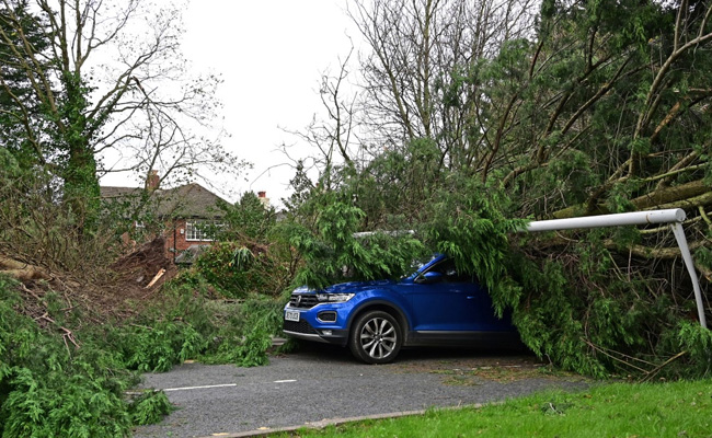2 Dead, Thousands Of Homes Without Power As Powerful Storm Batters UK