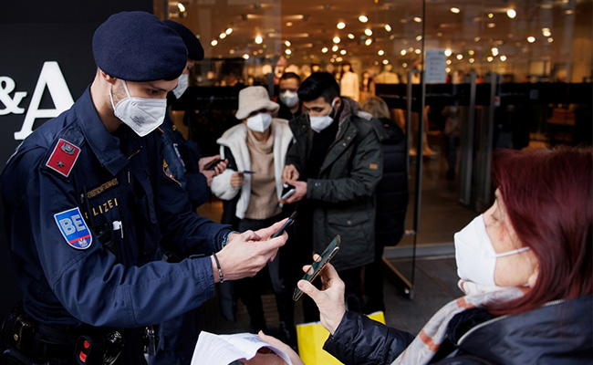 Austria Re-Enters Partial Covid Lockdown Amid Violent Protests In Europe