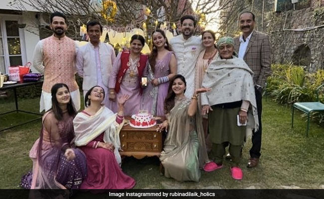 Rubina Dilaik's Sister Jyotika Is Engaged To Boyfriend Rajat Sharma. See Viral Pics