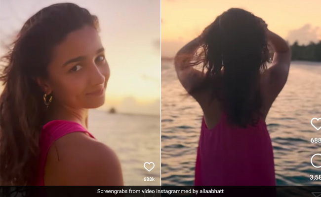 आलिया भट्ट ने सनसेट का मजा लेते हुए शेयर की वीडियो, फैंस बोले- सनसेट तो ठीक है पर सनशाइन कहां है ?