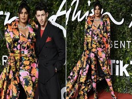 Priyanka Chopra's Floral Fantasy Came To Life At The Fashion Awards 2021 In London Priyanka Chopra's Floral Fantasy Came To Life At The Fashion Awards 2021 In London