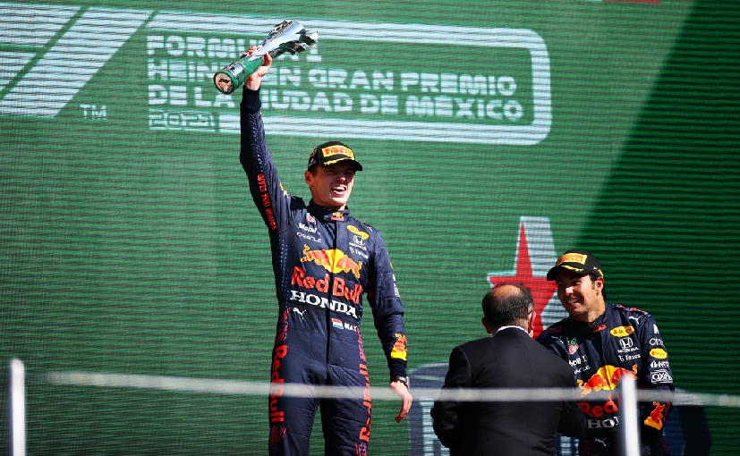 F1: Verstappen Beats Hamilton To Win Mexican GP, Perez Finishes On Podium