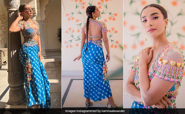 Patralekhaa Is The Brightest Bride In The Room In A Sassy Colourpop <i>Lehenga</i>