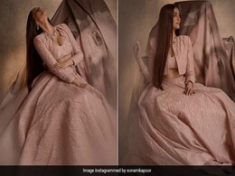 Sonam Kapoor's Modern Indian <i>Lehenga</i> Is The Stuff Of Fairytales Sonam Kapoor's Modern Indian <i>Lehenga</i> Is The Stuff Of Fairytales