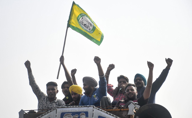 Laddoo, Bhangra, Blood Donation Mark Farm Law Protest Anniversary At Delhi Border