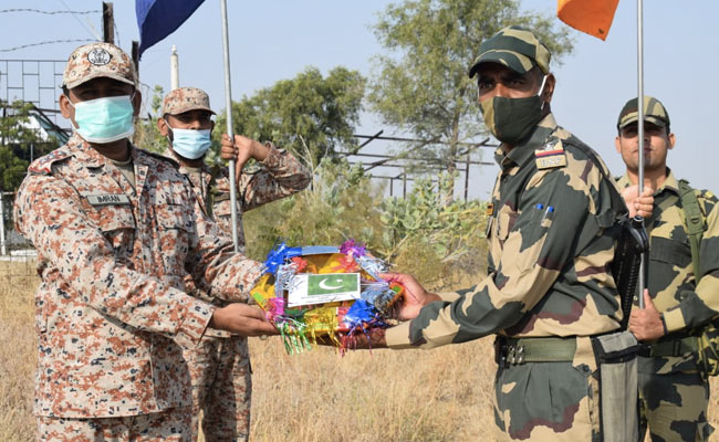 Watch: Indian, Pakistani Soldiers Exchange Sweets On Diwali