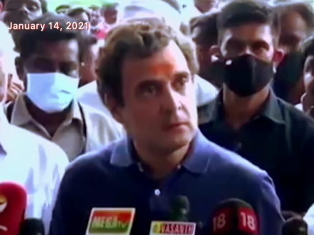 "Mark My Words...": Rahul Gandhi Prediction On Farm Laws Comes True