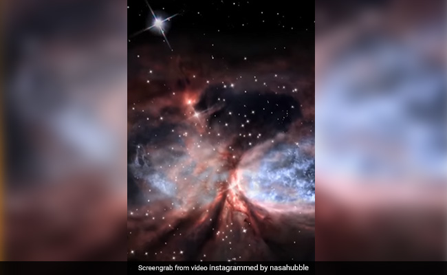 NASA ने शेयर किया अंतरिक्ष में बन रहे नए सितारे का अद्भुत नज़ारा, देखकर आप भी रह जाएंगे हैरान - देखें Video