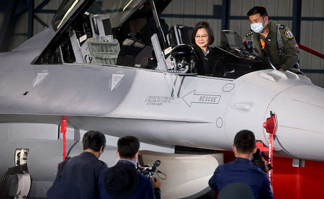 US Selling Taiwan $619 Million Worth Of F-16 Fighter Jets Munitions