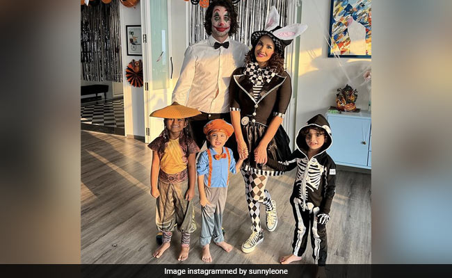 Halloween 2021 With The Webers: Sunny Leone Shares Pics With Family