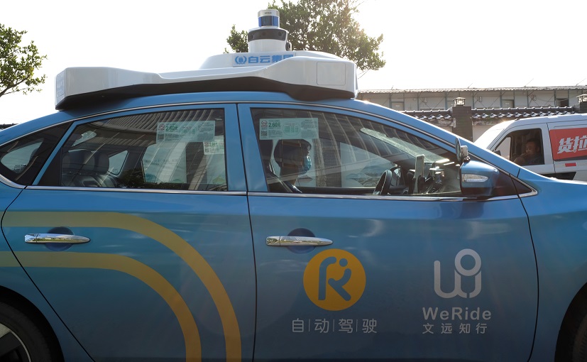 China's WeRide To Launch Robotaxis On GAC's Ontime Ride-Hailing App
