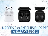 Video: Apple AirPods 3 vs Oneplus Buds Pro vs Samsung Galaxy Buds 2