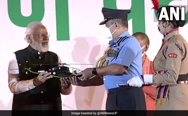 PM Hands Over India-Made Light Combat Helicopter, Drones To Armed Forces