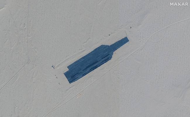 China Builds Mockups Of US Warships As Training Targets, Show Images