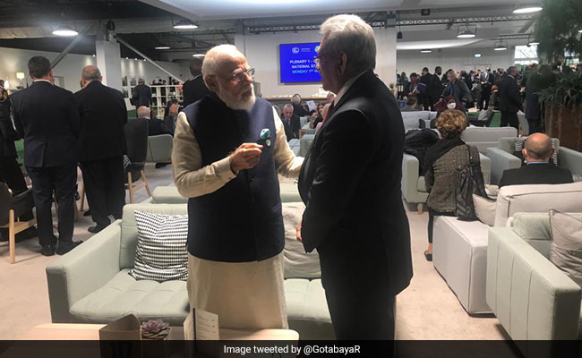 Sri Lankan President's "Pleasant Encounter" With PM Modi In Glasgow