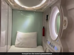 रेलवे में पहली बार! स्वागत के लिए तैयार 'Pod Hotel', देखें शानदार Photos और Video रेलवे में पहली बार! स्वागत के लिए तैयार 'Pod Hotel', देखें शानदार Photos और Video