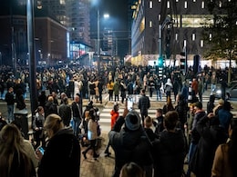 Dutch Police Fire Warning Shots As Anti-Covid Curb Protests Hit Port City Dutch Police Fire Warning Shots As Anti-Covid Curb Protests Hit Port City