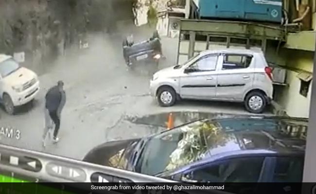 बंदर को बचाने के चक्कर में जोखिम में डाली खुद की जान, वायरल वीडियो में देखें आगे क्या हुआ