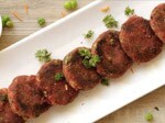 Beetroot Aloo Cutlet