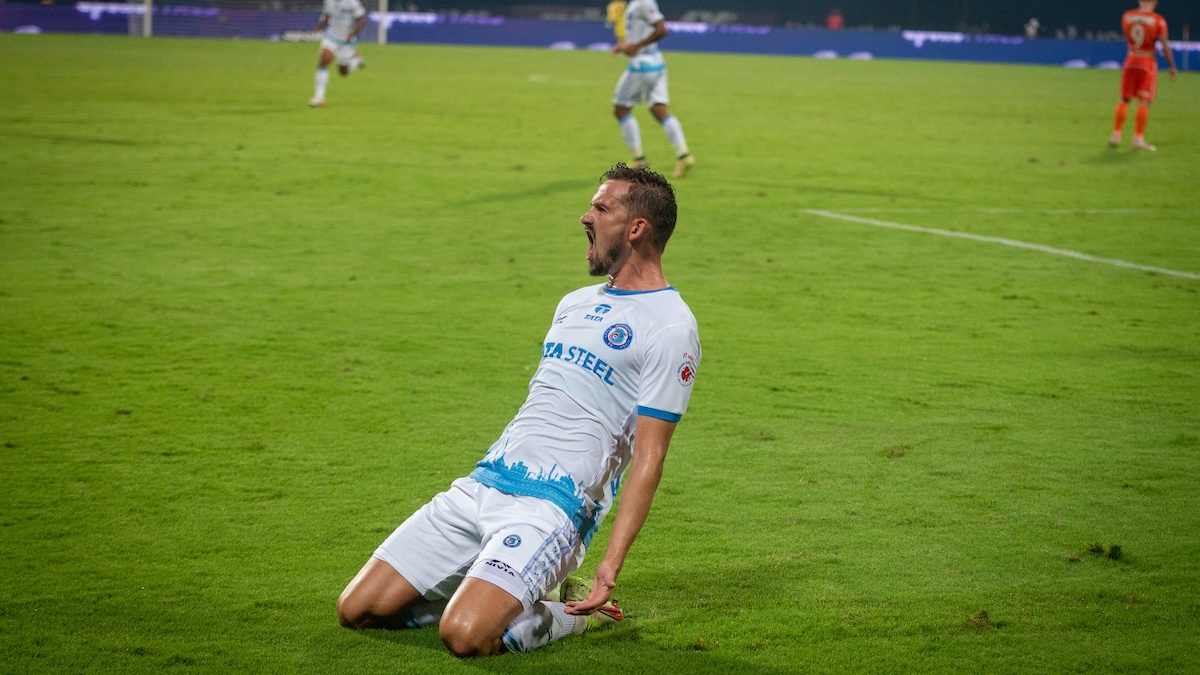 ISL: Nerijus Valskis šviečia su dubliu kaip „Jamshedpur FC Sink FC Goa“.