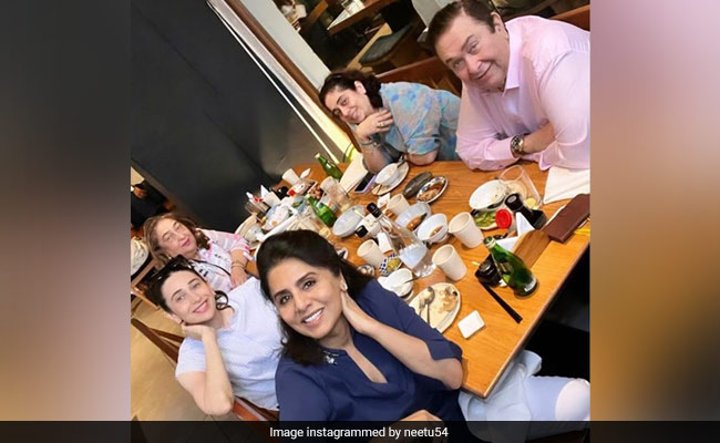 Neetu Kapoor's Mid-Week Lunch With Karisma, Randhir Kapoor And Rima Jain