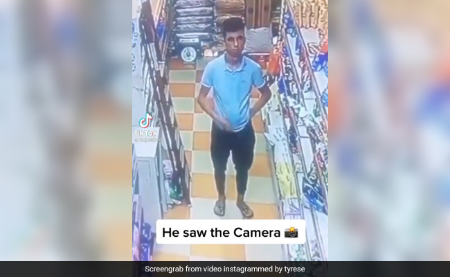 Viral Video: चोरी कर रहा था शख़्स तभी कैमरे पर नज़र पड़ी, देखते ही ब्रेक डांस करने लगा