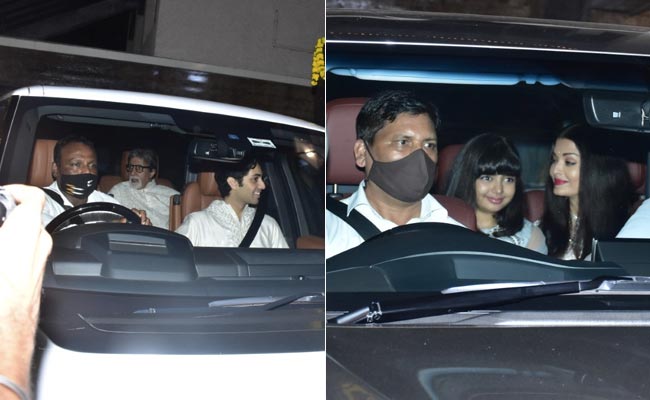 Diwali 2021: The Bachchans Perform Lakshmi Puja At Their Pratiksha Bungalow. See Pics