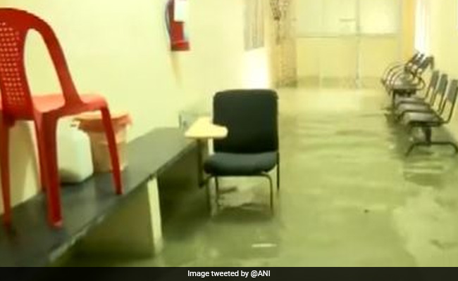 Watch: Chennai Hospital Flooded With Water After Heavy Rain