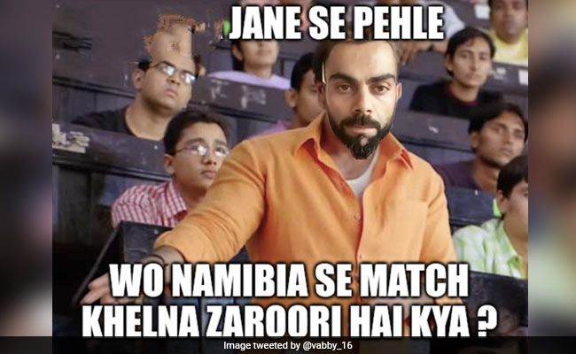 T20 WC 2021: नामीबिया के खिलाफ आखिरी मैच खेलेगा भारत, सोशल मीडिया पर Mems की बरसात