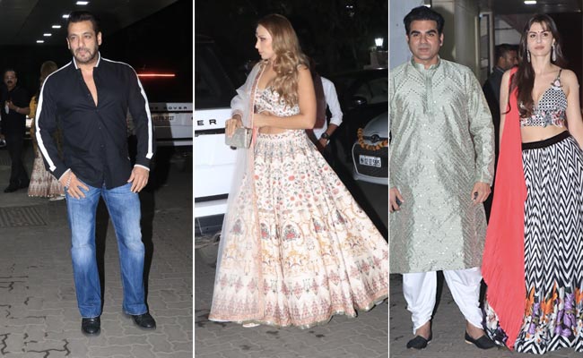 Diwali 2021: Salman Khan-Iulia Vantur, Arbaaz Khan-Giorgia Andriani Attend Sohail Khan's Party