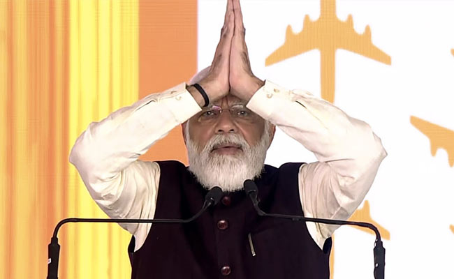 Modi Crosses <I>'Lakshman Rekha'</I> At Airport Event - by Yashwant Sinha