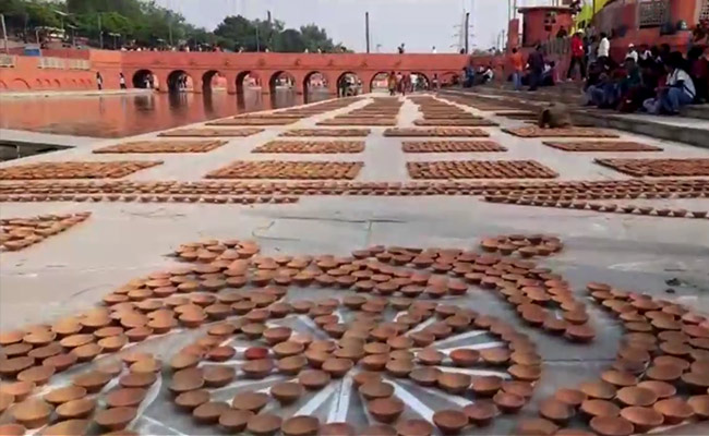 Set For New World Record, Ayodhya To Light 9 Lakh Diyas Tomorrow