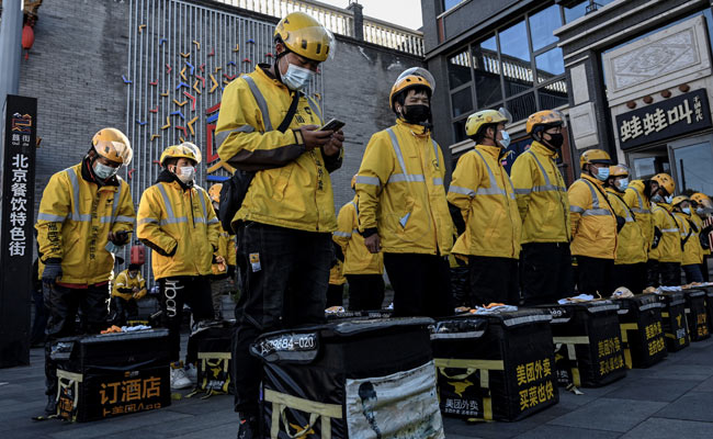 China's Delivery Drivers Live On Edge Amid Exploitative Sector Practices