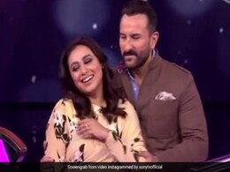 KBC के सेट पर पहुंचे रानी मुखर्जी और सैफ अली खान, 'हम तुम' के गाने पर किया बेहद रोमांटिक डांस KBC के सेट पर पहुंचे रानी मुखर्जी और सैफ अली खान, 'हम तुम' के गाने पर किया बेहद रोमांटिक डांस