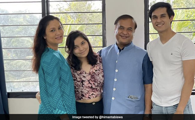 Assam Chief Minister Himanta Sarma Is A Proud Dad As Son Starts Law School